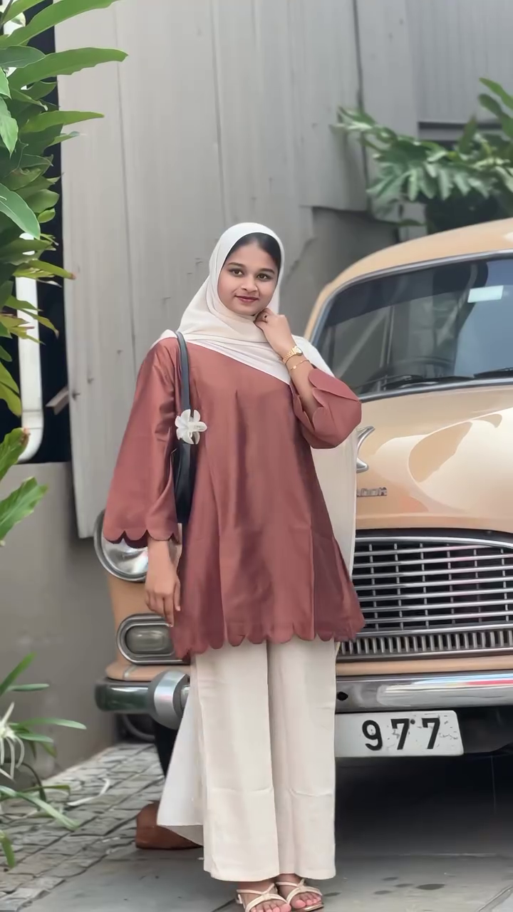 “Mocha Modest Co-ord Set 🤎✨ | Elegant Everyday Grace”