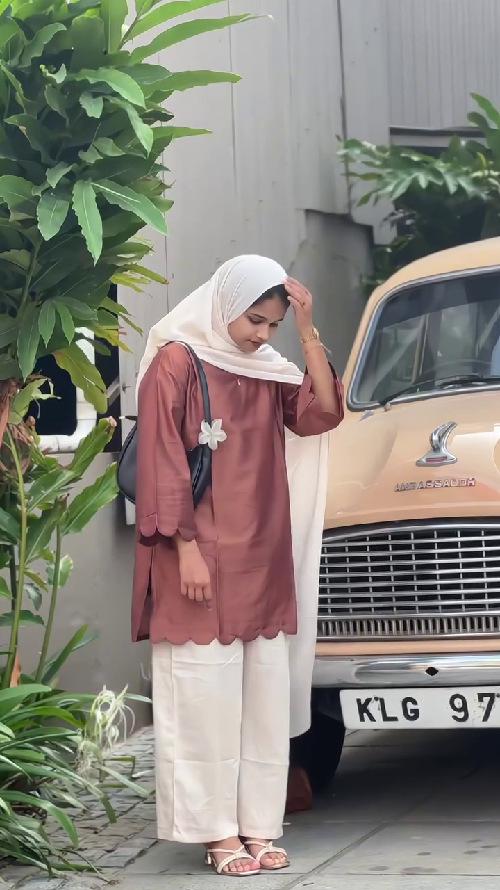 “Mocha Modest Co-ord Set 🤎✨ | Elegant Everyday Grace”